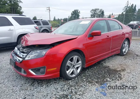 2010 Ford Fusion Sport from USA, damaged, VIN 3FAHP0KC6AR377543